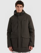 4F Parka de tranziție membrana 8000 pentru bărbați - verde măsliniu/kaki XXL