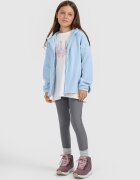 4F Polar loose cu glugă pentru fete - 122