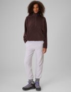 4F Polar loose cu guler pentru femei - maro S
