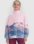 4F Polar oversize cu guler pentru fete - 122