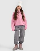 4F Polar oversize cu guler pentru fete - 122