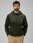 4F Polar sherpa regular cu glugă pentru bărbați - kaki S