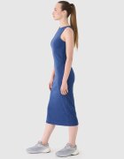 4F Rochie din tricot striat pentru femei - XS
