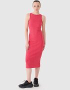 4F Rochie din tricot striat pentru femei - M