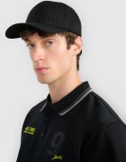 4F Șapcă cu cozoroc pentru bărbați x Robert Lewandowski - neagră one size