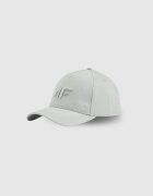 4F Șapcă cu cozoroc strapback pentru bărbați - crem L/XL (60cm)