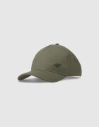 4F Șapcă cu cozoroc strapback pentru copii - kaki one size