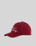 4F Șapcă cu cozoroc strapback pentru femei - burgundy XS/S (56cm)