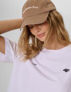 4F Sapca cu cozoroc strapback pentru femei - maro XS/S (56cm)