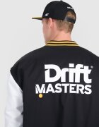 4F Șapca cu cozoroc trucker snapback x Drift Masters - neagră L/XL