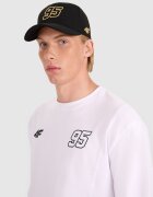 4F Șapca cu cozoroc unisex x Bartosz Zmarzlik - neagră S/M