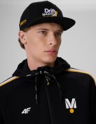 4F Șapcă snapback unisex x Drift Masters - neagră S/M