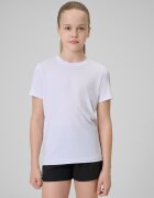 4F Set de sport pentru educație fizică (tricou+șort+săculeț) pentru fete - 134/140 (8-10 ani)