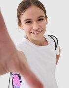 4F Set de sport pentru educație fizică (tricou+șort+săculeț) pentru fete - 158/164 (12-14 ani)