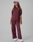 4F Set de trening pentru fete - burgundy 134/140 (8-10 ani)