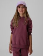 4F Set de trening pentru fete - burgundy 134/140 (8-10 ani)