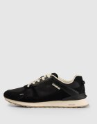 4F Sneakers 4CITY cu elemente din piele întoarsă pentru femei - negri 36