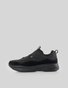 4F Sneakers ASCENDR cu inserții din piele întoarsă pentru bărbați - negri 40