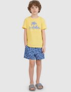 4F Șort de plajă boardshort pentru băieți - 134/140 (8-10 ani)