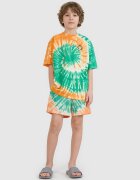 4F Șort de plajă boardshort pentru băieți - 134/140 (8-10 ani)