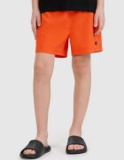 4F Șort de plajă boardshort pentru băieți - roșu 134/140 (8-10 ani)