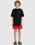 4F Șort de plajă boardshort pentru băieți - roșu 146/152 (10-12 ani)