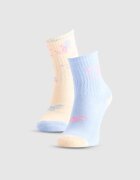 4F Șosete casual peste gleznă (2-pack) pentru fete - 35-37