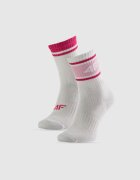 4F Șosete lungi (2-pack) pentru fete - 32-34
