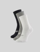 4F Șosete lungi (3-pack) pentru bărbați - 39-42