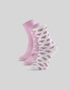 4F Șosete lungi (3-pack) pentru fete - roz 35-37