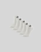 4F Șosete lungi (5-pack) pentru băieți - albe 32-34