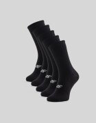4F Șosete lungi (5-pack) pentru bărbați - negre 43-46