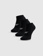 4F Șosete scurte (3-pack) damă - negre 35-38