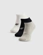 4F Șosete scurte (3-pack) pentru bărbați - 39-42
