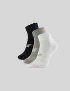 4F Șosete scurte (3-pack) pentru bărbați - 39-42