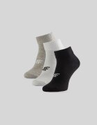 4F Șosete scurte (3-pack) pentru femei - 39-42
