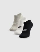 4F Șosete scurte (3-pack) pentru femei - 35-38