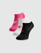 4F Șosete scurte (3-pack) pentru fete - 32-34