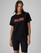 4F T-shirt boxy cu imprimeu pentru femei - XS