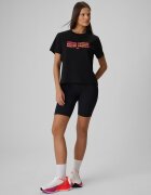 4F T-shirt boxy cu imprimeu pentru femei - XS