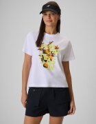 4F T-shirt boxy cu imprimeu pentru femei - XS