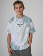 4F T-shirt loose cu imprimeu băieți - 122/128 (6-8 ani)