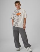 4F T-shirt loose cu imprimeu băieți - 158/164 (12-14 ani)