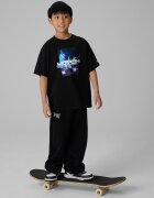 4F T-shirt loose cu imprimeu pentru băieți - 134/140 (8-10 ani)