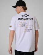 4F T-shirt loose cu imprimeu unisex | Drift Masters - L