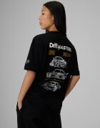 4F T-shirt loose cu imprimeu unisex x Drift Masters - S