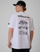 4F T-shirt loose cu imprimeu unisex x Drift Masters - L