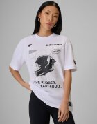 4F T-shirt loose cu imprimeu unisex x Drift Masters - XL