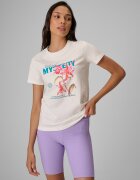 4F T-shirt regular cu imprimeu damă - M