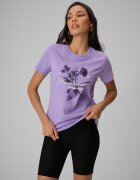 4F T-shirt regular cu imprimeu damă - XS